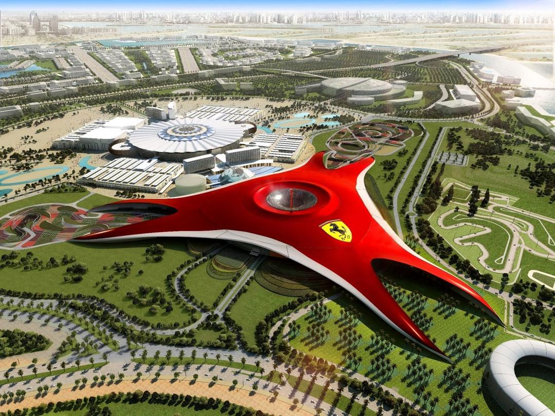 With Ferrari World 2